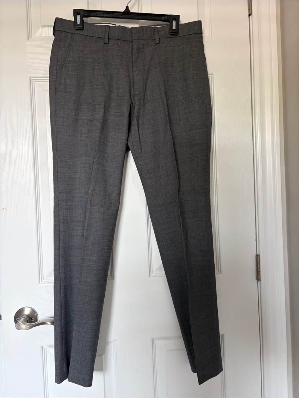 J. Crew Ludlow Slim Stretch Dress Pants in Charcoal